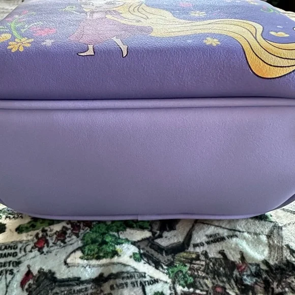Loungefly Disney Tangled Chibi Rapunzel Mini Backpack Retired NWT 076 - Picture 8 of 14